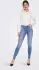 Only Power Mid Push Up Skinny Fit Jeans special bright blue denim