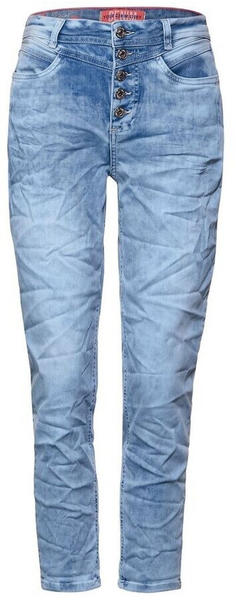 Street One Loose Fit Jeans Mom Style light blue indigo wash