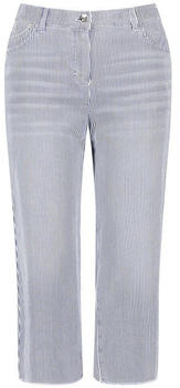 Samoon Lotta 3/4 Jeans (14_820043-21459) blue berry stripes