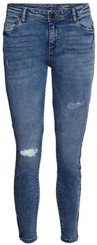 Noisy May Kimmy Cropped NW Skinny Fit Jeans (27019271) medium blue denim