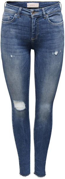 Only Blush Mid Ankle Skinny Fit Jeans (15266184) dark medium blue denim
