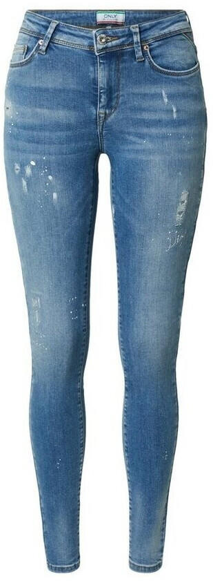 Only Shape Life Regular Skinny Destroyed Jeans (15210403) medium blue denim  Test TOP Angebote ab 59,90 € (September 2023)