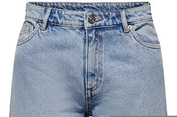 Only Sonny Wide High Waist Denim Shorts (15256709) light blue denim
