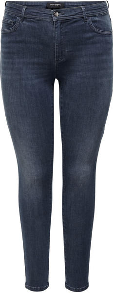 Only Carsally Mid Waist Jeans (15272521) blue black denim