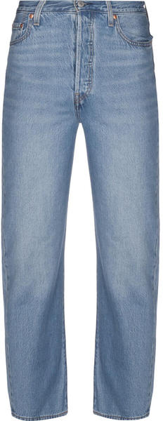 Levi's Ribcage Straight Ankle Jeans light indigo worn in/blue