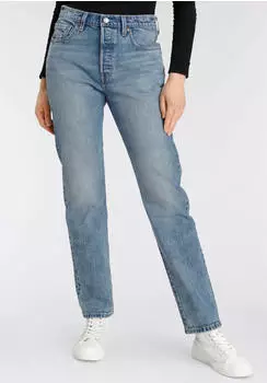 Levi's 501 Women's Original Jeans light indigo blue