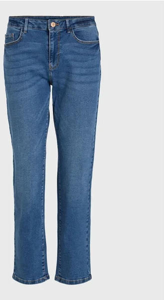Vila Jo Mbd Straight Fit Regular Waist Jeans (14080228) medium blue denim