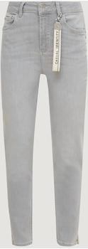 Comma Skinny: Jeans mit Saumschlitzen (2120823.92Z3) grau