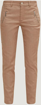 Comma Skinny: Jeans mit Coating (2126197.8459) braun