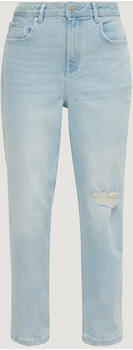 Comma Slim: Jeans mit Destroyes (2128462.53Z4) blau
