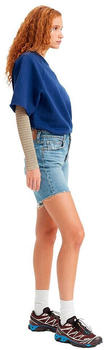 Levi's 501 Mid Thigh Denim Shorts (85833) blue