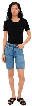 Vero Moda Brenda Long Mix Denim Shorts (10258264) light blue denim