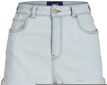 Jack & Jones Hazel Mini High Waist Denim Shorts (12225062) light blue denim