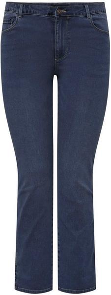 Carmakoma Augusta HW Straight Fit Jeans medium blue denim
