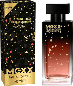 Mexx Black & Gold for Her Eau de Toilette (30ml)