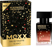Mexx Black & Gold Limited Edition Woman Eau de Toilette, sinnlich-blumiger...