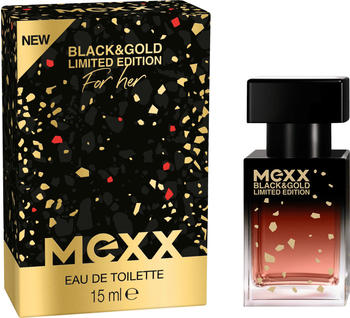 Mexx Black & Gold Limited Edition for her Eau de Toilette (15ml)