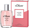 s.Oliver Here and Now for Women Eau de Parfum Spray 30 ml