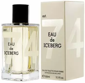 Iceberg Eau De Iceberg 74 pour Femme (100ml)