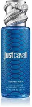 Roberto Cavalli Just Cavalli Vibrant Aqua Hair & Body Mist (250 ml)