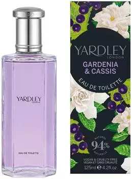 Yardley Gardenia & Cassis Eau de Toilette 125ml