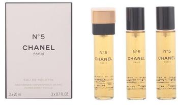 Chanel N°5 Eau de Toilette (3 x 20ml)