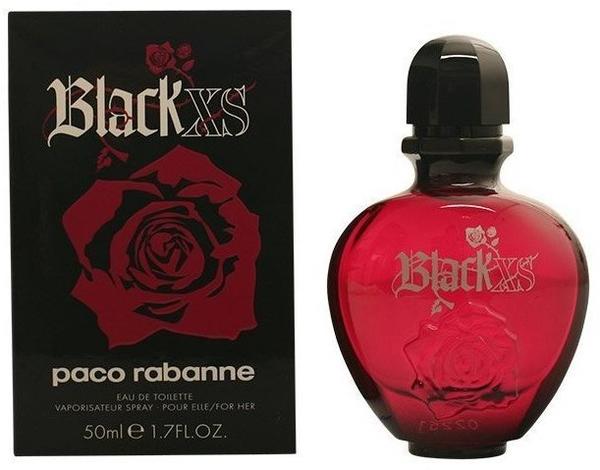 black xs for her eau de parfum paco rabanne