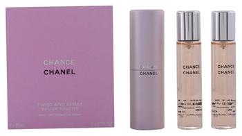 Chanel Chance Twist & Spray Eau de Toilette (3 x 20ml)