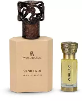 Swiss Arabian Vanilla 01 Extrait de Parfum 50ml + Parfumed Oil 12ml