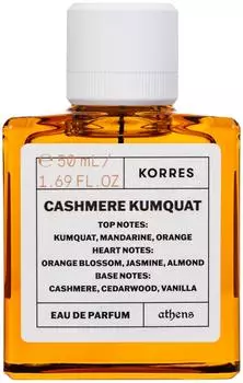 Korres Cashmere Kumquat Eau de Parfum, 50ml