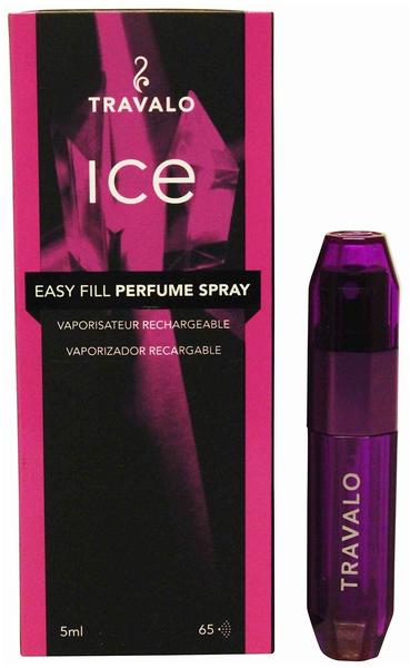 Travalo Ice Flakon leer purple refillable 5 ml