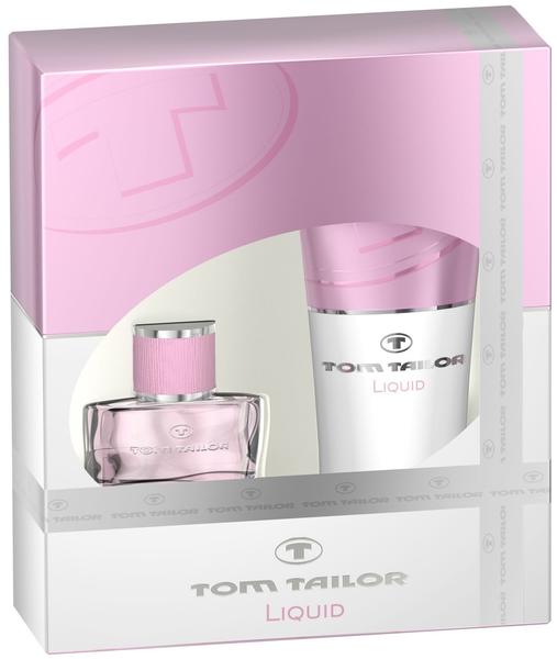 TOM TAILOR Liquid Woman EdT 20ml + Shower Gel 200ml, 1er Pack (1 x 220 ml)