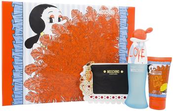 Moschino I Love Love 3 St. IX. Geschenkset