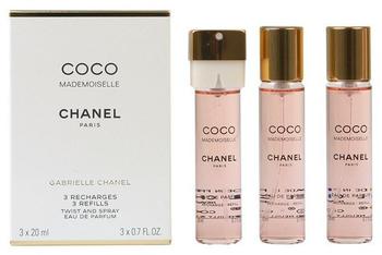 Chanel Coco Mademoiselle Eau de Parfum Refill (3 x 20ml)