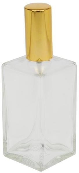 Fantasia Glas-Parfumflasche mit Zerstäuberpumpe und Kappe (100 ml)