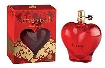 Real Time Eau de Parfum Love You red