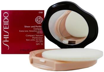 Shiseido Sheer and Perfect Compact 060 Natural Deep Ochre (10 g)