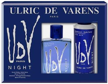 Ulric de Varens Night for Men Set (EdT 100ml + DS 200ml)