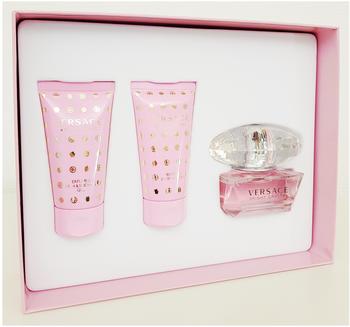 Versace Bright Crystal Eau de Toilette 50 ml + Body Lotion 50 ml + Shower Gel 50 ml Geschenkset