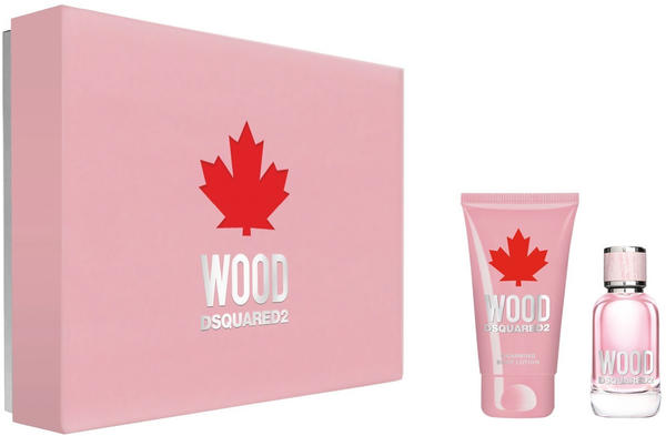 Dsquared² Wood Pour Femme Eau de Toilette 30 ml + Body Lotion 50 ml Geschenkset