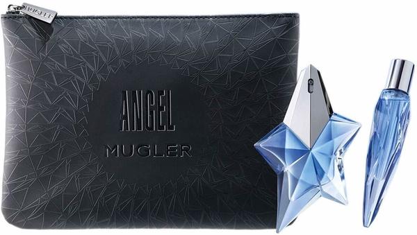 Thierry Mugler Angel Eau de Parfum refillable 25 ml + Eau de Parfum refillable 10 ml + Kosmetiktasche Geschenkset