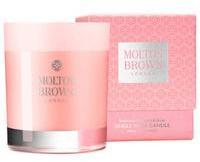 Molton Brown Single Wick Candle, Delicious Rhubarb & Rose, 180 g