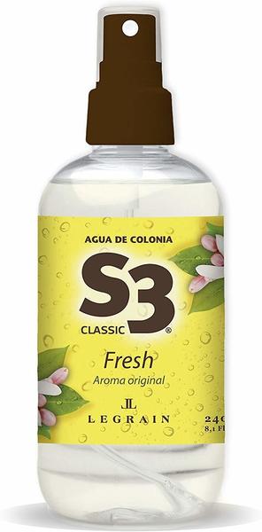 S3 Classic Fresh Agua de Colonia Spray 240 ml