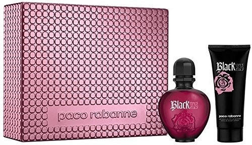 Paco Rabanne Black XS for Her Eau de Parfum 80 ml + Body Lotion 100 ml Geschenkset
