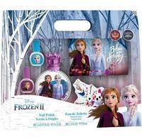 Disney Frozen II Set Edt 50 ml + Nagellack 2 x 5 ml + Kosmetiktasche für Kinder
