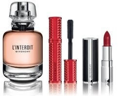 Givenchy LInterdit Eau de Parfum 50 ml + Lippenstift 3,4 g + Mascara 8 g Geschenkset