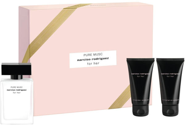 Narciso Rodriguez For her Pure Musc Set (EdP 50ml + BL 50ml + SG 50ml)