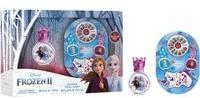 Disney Frozen II Set Edt 30 ml + Nagellack 2 x 5 ml + Nagelfeile + Strasssteine für Nägel für Kinder