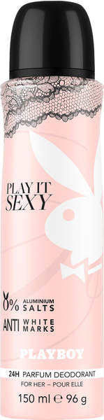Playboy Play it sexy Parfum Deodorant for Her (150 ml)