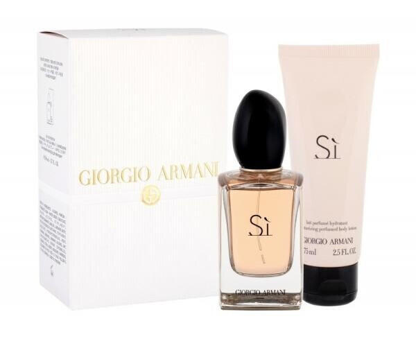 Giorgio Armani Sì Eau de Parfum 50 ml + Body Lotion 75 ml Geschenkset